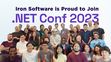 Iron Software is Proud to Join .NET Conf 2023